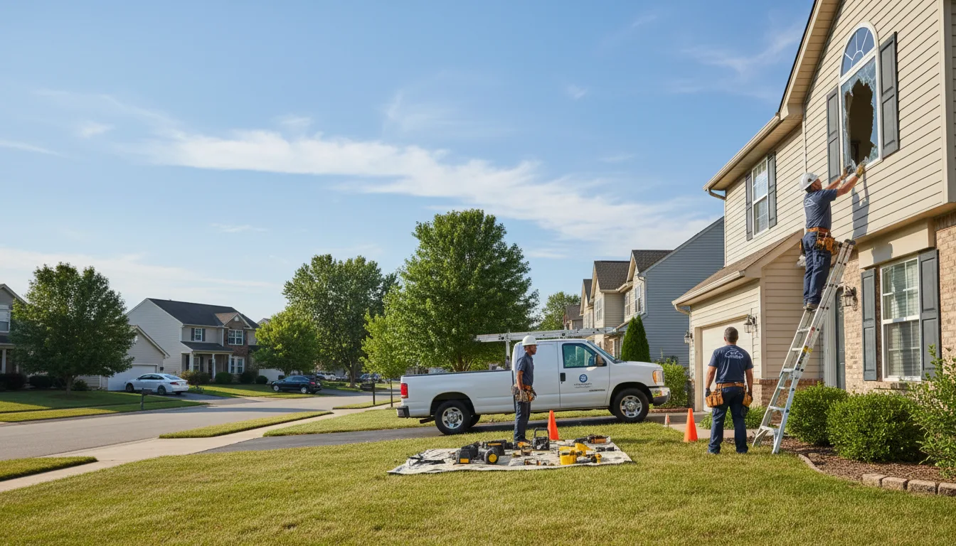 Expert window installer providing residential service in New Palestine, IN